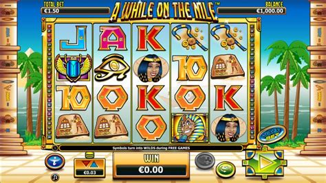 a while on the nile casino|A While on the Nile Free Play in Demo Mode and Game Review.